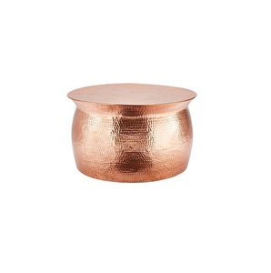 2025 Hammered Aluminium <b>Table</b> Luxury Design Rose <b>Gold</b> Color Superior Quality Furniture Coffee <b>Table</b> for Hotel and Cafe - Product Image 1