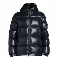 Blouson matelassé décontracté personnalisé en toile pour l'extérieur 2026 – Hiver chaud, à capuche, léger, imperméable, respirant, écologique, unisexe