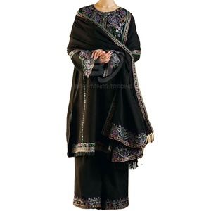 Shalwar Kameez Bordado de Alta Calidad para Mujer, Estilo de Marca, Conjunto de Shalwar Kameez con Dupatta para Mujer, Venta al por Mayor - Product Image 1