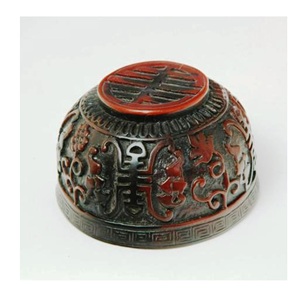 Cuenco de cuerno natural con estampado de leopardo Cuenco de cuerno de búfalo decorativo ultra brillante Hecho a mano de cuerno real natural - Product Image 6