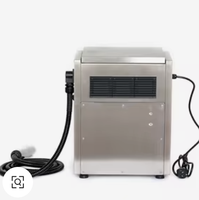 Digitale kleine CIJ-inkjet labelprinter met touchscreen en snel drogende inkt voor plastic kaartmateriaal (semi-automatisch)