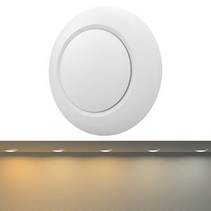 Đèn Đĩa LED Cấu Hình Thấp 5CCT Có Thể Lựa Chọn Tại Trường Đèn Trần Gắn Phẳng Có Thể Điều Chỉnh Độ Sáng 4 Inch, 10W, Xếp Hạng Ướt, ETL & <span class=keywords><strong>Energy</strong></span> Star - Product Image 1