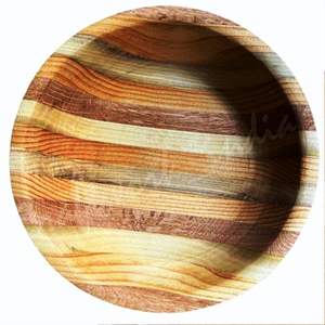 Tazón y Plato de Resina India Pulidos a Mano Únicos - Vajilla Ecológica Hecha en India - Product Image 6