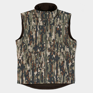 OEM Custom Logo <b>Mens</b> <b>Fleece</b> <b>Vest</b> Slim Fit Polar <b>Fleece</b> Sleeveless Jacket Full Zip Hunting Tactical Uniform Camouflage - Product Image 4