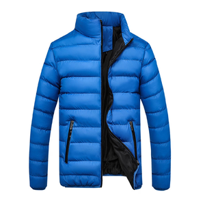 เสื้อแจ็คเก็ตพัฟเฟอร์ผู้ชายสีสันตามสั่งสำหรับฤดูหนาว คุณภาพพรีเมียม เป็นมิตรกับสิ่งแวดล้อม กันลม ป้องกันแบคทีเรีย ผลิตจากโพลีเอสเตอร์ 100% ซิปแบบรูด BD - Product Image 3