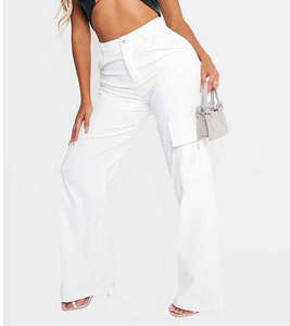 2024 primavera Seersucker Pantalones rectos de cintura alta Jogger de lana británico ropa informal pantalón Casual hombres - Product Image 3