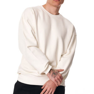 Sweat-shirts pour hommes à manches longues et col rond, respirants, en coton, en gros, basiques, en coton mélangé, en vente - Product Image 6