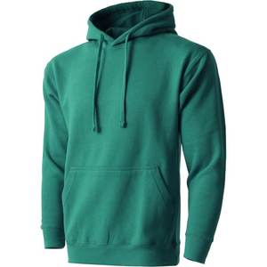 <b>Men's</b> Solid Pullover <b>Hoodie</b> Autumn Eco-Friendly Breathable Polyester/Cotton Heavy Blend <b>Fleece</b> Casual Long Sleeve Sweatshirt - Product Image 1