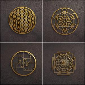 Décoration murale moderne design en métal Sculpture unique en fer faite à la main Accent mural élégant pour les intérieurs de bureaux à domicile - Product Image 5