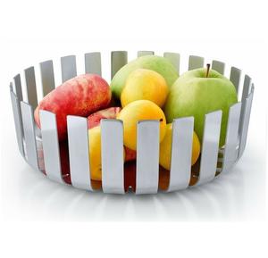 เงินที่มีคุณภาพสูงการออกแบบใหม่ตารางด้านบนตกแต่งชามผลไม้ชุบนิกเกิลชามผัก - Product Image 1