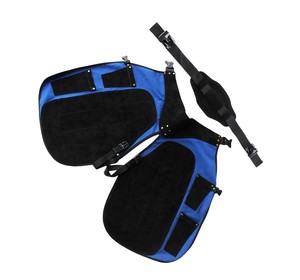 Nouvel arrivage Long porter des chaps de maréchal-ferrant en cuir tablier de coupe de sabot professionnel par TARIQ MFG CO CE ISO EU - Product Image 2