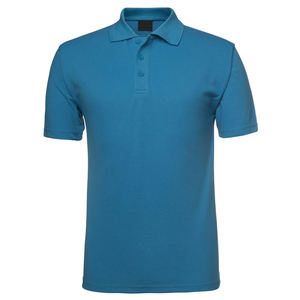 Personalizable bordado transpirable Polo en blanco poliéster Piqué material anti-deformación Golf camisetas unisex - Product Image 4