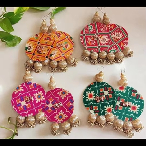 Nueva llegada Diwali caja de regalo Shubh Labh colgante, portavelas de luz de té decoración de boda inauguración de la casa Favor Festival regalo de devolución - Product Image 2