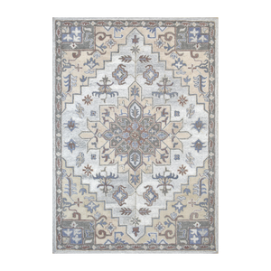 Alfombras de lana con mechones a mano de primera calidad, alfombra y alfombra de diseño clásico para la puerta del pasillo de la casa, estilo de rompecabezas moderno para la sala de estar - Product Image 1