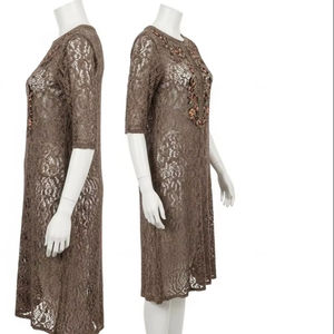 Eco-Friendly <b>Knitted</b> Polyester Embroidered Lace Soft Durable Stylish for Garments Home Decor DIY Craft Projects - Product Image 2