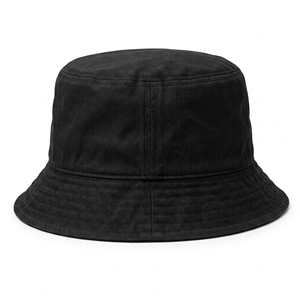 Blank Solid Color Cotton Bucket <b>Hat</b> Plain Fisherman Cap Wide Brim Summer Outdoor Casual Streetwear Factory OEM - Product Image 2