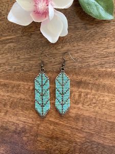 Pendientes de borla largos hechos a mano con cuentas multicolores, regalos de joyería de fiesta para niñas, pendientes tejidos con cuentas de semillas de cristal BOHO para mujer a la moda - Product Image 6