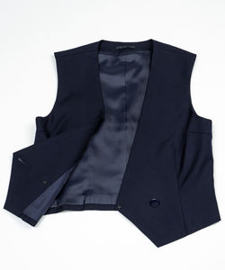 Chaleco personalizado de alta calidad con estilo, chaqueta de diseñador, chaleco de invierno elegante azul, ropa informal para mujer - Product Image 6