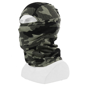 Masque de balaclava personnalisé respirant en polyester camouflage, masque de chasse protecteur pour toutes les saisons, sports de plein air - Product Image 2