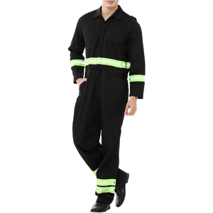 Combinaison de travail ignifuge et antistatique, imperméable et haute visibilité, avec caractéristiques de protection. - Product Image 4