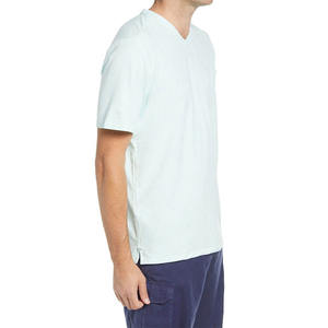 เสื้อยืดสำหรับผู้ชายสีทึบพิมพ์ลายพัฟ2023ใหม่ล่าสุด - Product Image 3