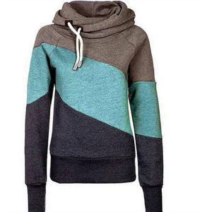 Sudaderas con capucha básicas ecológicas de punto de algodón 100% de talla grande con serigrafía personalizada para mujer de última moda Unisex - Product Image 5