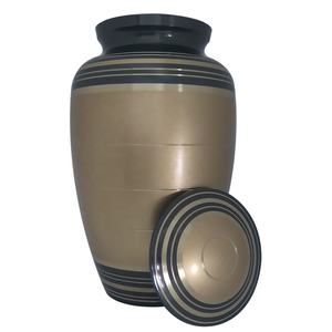 Urna funeraria para adultos hecha a mano de calidad antigua 100%, urna de cremación, urna de latón macizo para cenizas humanas - Product Image 4