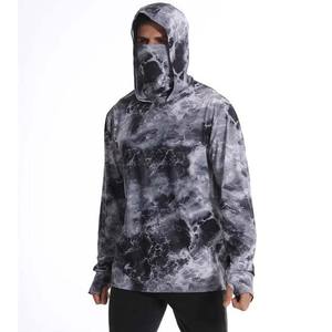 Camisas de pesca anti-uv, Sudadera con capucha de pesca, protección Uv, secado rápido, camisas de pesca personalizadas para hombres, sublimación con capucha - Product Image 5