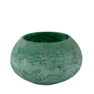 Cuivre votif en verre de décoration de maison fait à la main avec anti vert. Porte Votif Forme Ronde Usine En Gros - Product Image 5