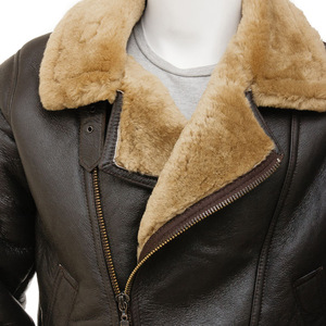 Premium Quality Men's Women's Cow Skin <b>Jacket</b> Durable Stylish High Street Style Stand Collar Winter Breathable Customized Logo - Product Image 4
