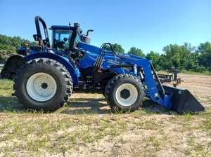 Mini Tractor New Hollandds de 70HP, 2WD/4WD, Tractor Usado Barato, Tractor Agrícola en Venta, New Hollandds - Product Image 5