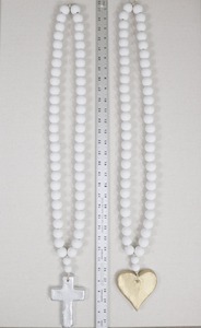 Premium Resin Wood Garland <b>for</b> <b>Home</b> Decor Trending Wooden Bead Garland <b>for</b> Living Room <b>Table</b> Settings Hot New Style on Sale - Product Image 5