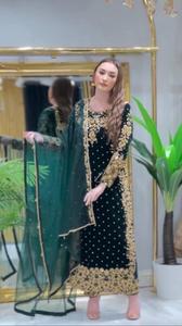 Pure Rayon Cotton With Lace in Kurta and Beautiful Work on Neck With Thread Work at Wholesale Price with High Quality Material - Product Image 5