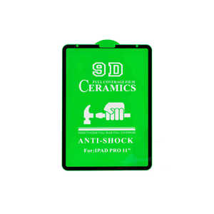 Protection d'écran en céramique anti-statique, anti-choc, anti-rayures de qualité supérieure pour iPad Pro 12.9 2021 (5e génération), film flexible anti-éclats - Product Image 1