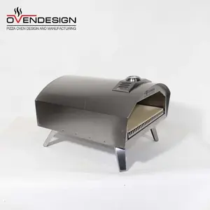 Horno de placa caliente para horno de pizza de 16 pulgadas para parrillas de cocina de camping y uso doméstico a la venta con equipo