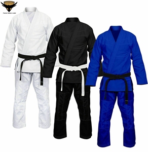 Uniforme de Karate de Algodón Ligero Premium, Color Personalizable, Unisex, para Entrenamiento y Competencia de Artes Marciales, Elástico, Transpirable y de Secado Rápido - Product Image 1