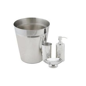 Ensemble d'accessoires de salle de bain moderne en aluminium Bronze, ensemble d'accessoires de comptoir de vanité - Product Image 1