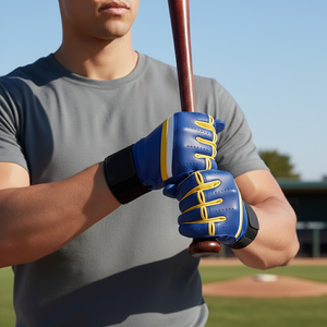 Guantes de Bateo de Béisbol Profesionales Ligeros para Jóvenes y Adultos, Agarre en la Palma, Ajuste Flexible en la Muñeca para Mayor Comodidad y Confianza - Product Image 5