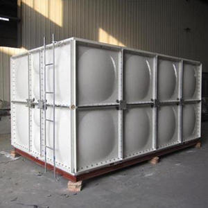 Réservoir d'eau carré en SMC FRP de grande capacité pour l'alimentation en eau industrielle et communautaire - Product Image 4