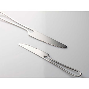 Couverts Ensemble de couverts en acier inoxydable 100% Design personnalisé Poignée Couleur Marron Ombre Ensemble d'argenterie Vaisselle Miroir Polonais - Product Image 4