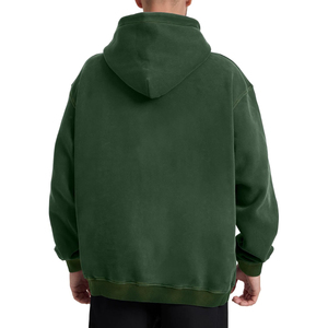 Elegante lavado ácido de los hombres de alta calidad personalizable moda comodidad sudadera servicio OEM Sudadera con capucha desgastada - Product Image 3