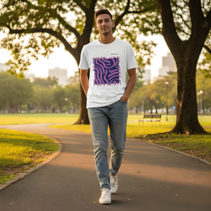 Cromika sóng Mô hình bộ sưu <span class=keywords><strong>t</strong></span>ập <span class=keywords><strong>T</strong></span>-Shirt cho nam giới lấy cảm hứng <span class=keywords><strong>t</strong></span>ừ bức tranh thương hiệu có sẵn trong kích thước cực lớn (XL) - Product Image 4