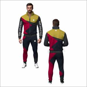 OEM Vente de gros Survêtement à manches longues pour homme de haute qualité Concevez votre propre Survêtement d'entraînement pour homme - Product Image 4