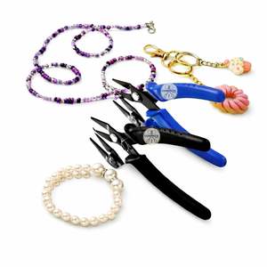 LUMINEX IMPEX Stainless Steel Split Ring Pliers for <b>Jewelry</b> <b>Making</b> <b>Beading</b> Repairing & Plating-2-Piece Set - Product Image 4