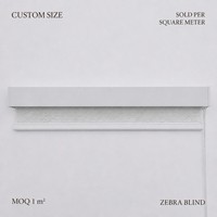 Мягкая марлевая штора Zebra: Современные минималистичные настенные рулонные шторы из полиэстера, регулируемые, светопропускающие, на заказ