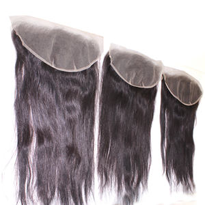 100% vierge vietnamienne droite cheveux humains doux HD dentelle fermeture transparente à la main longue vague profonde crépus Curl couleur naturelle - Product Image 1