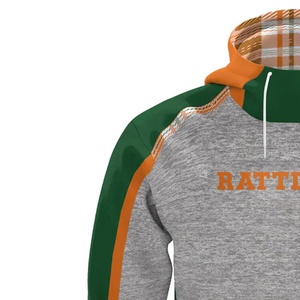 Sweats à capuche et sweatshirts surdimensionnés personnalisés de haute qualité pour hommes, grande taille sans ficelles, imprimé teint uni pour les universités de sororités - Product Image 3