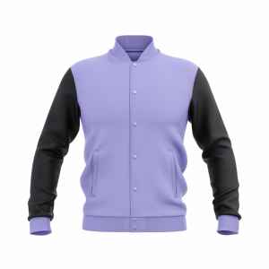 Best-seller Blouson universitaire d'hiver polaire style cool personnalisé Blouson baseball Vestes universitaires en cuir pour hommes - Product Image 6