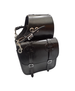 กระเป๋าทรงอานม้าหนังแท้สำหรับขี่ม้าอุปกรณ์สำหรับขี่ม้าแบบตะวันตก - Product Image 3