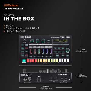 Tout nouveau Roland TR 6S Rhythm Performer, machine à rythmes compacte avec six pistes de sons TR authentiques, incluant - Product Image 4